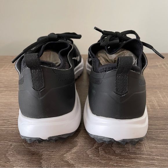 Womens NIKE FI BERMUDA Black/White Golf Trainers Shoe Size 9 - Picture 9 of 14